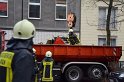 Feuer 2 Dachwohnung Koeln Severinswall Bayenstr P226